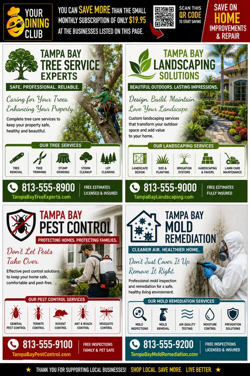 MMA SOHIAR 4 Ads Tree, Landscaping, Pest, Mold